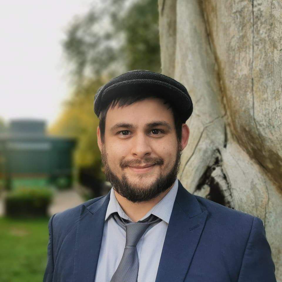 Councillor Al-Maghrabi outside